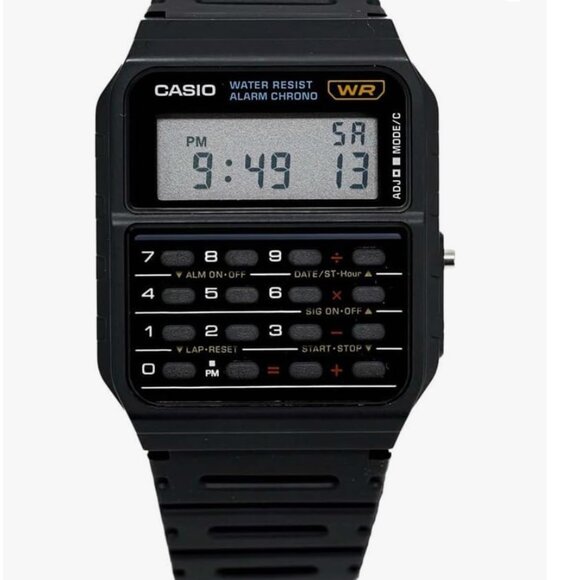 Casio CA53W Vintage Series Black Digital Retro Watch - Picture 1 of 4